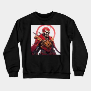 Samurai Skeleton Crewneck Sweatshirt